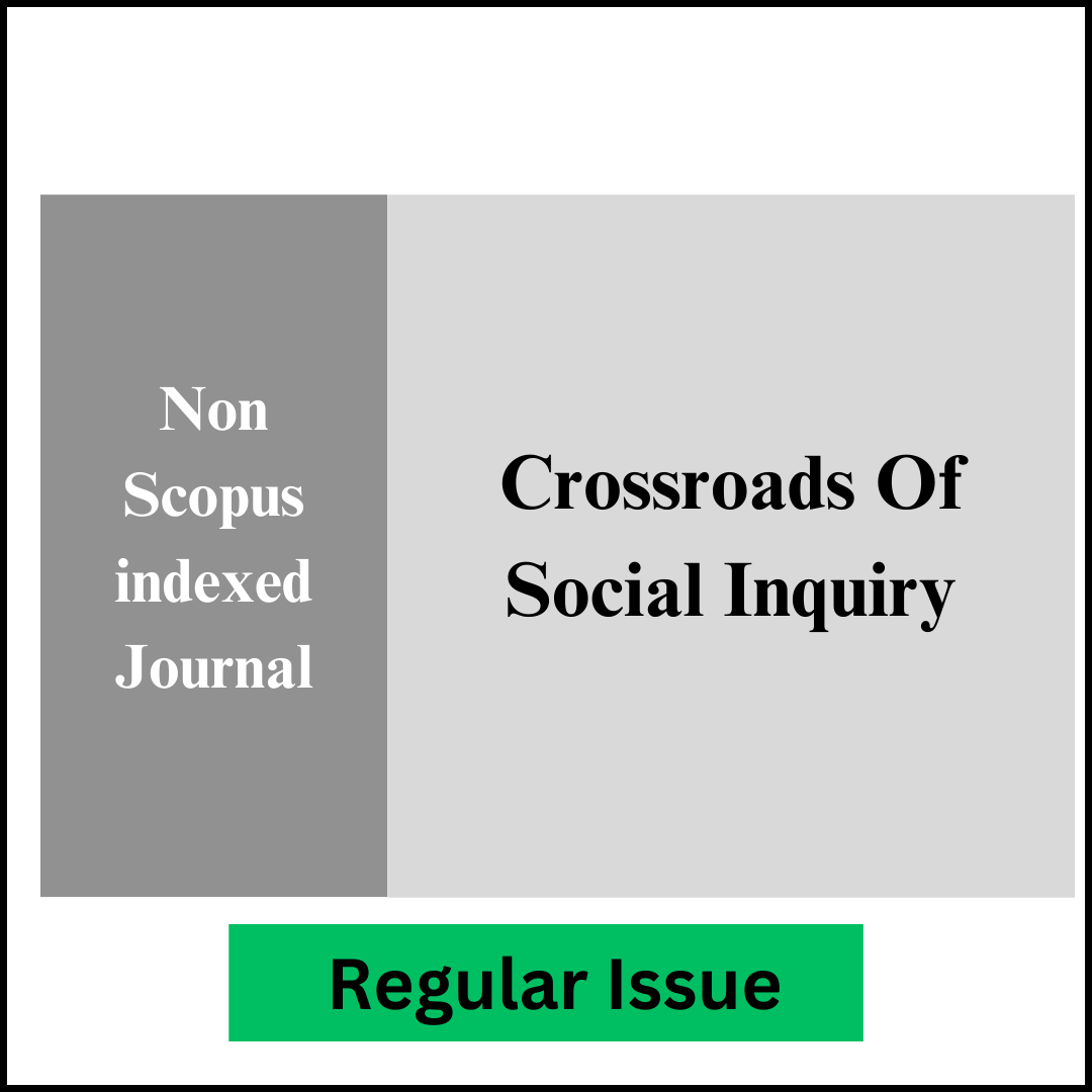 Corssroads of social inquiry